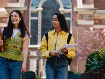 College Women Talking