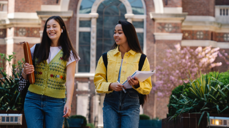 College Women Talking